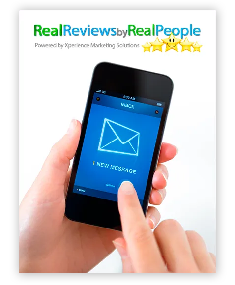 Real Reviews customer example